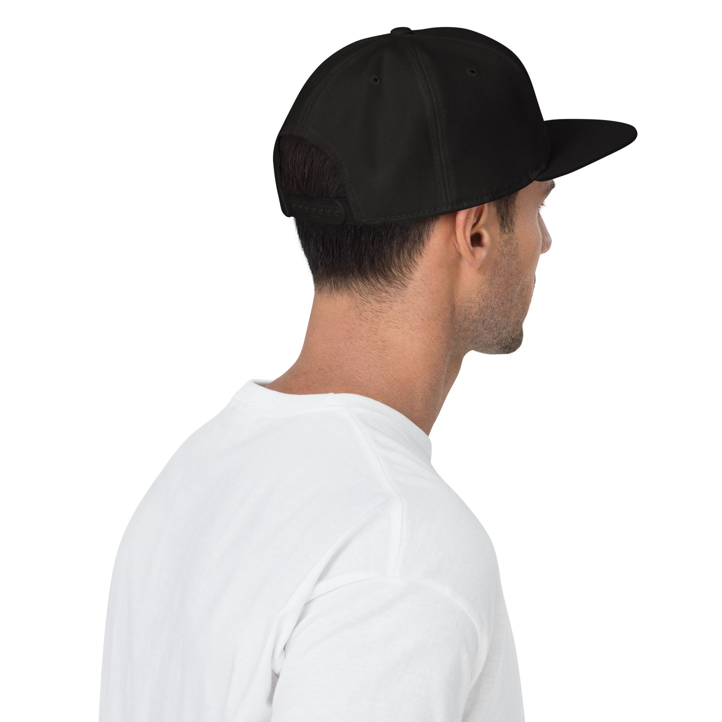 doola Embroidered Snapback - Black