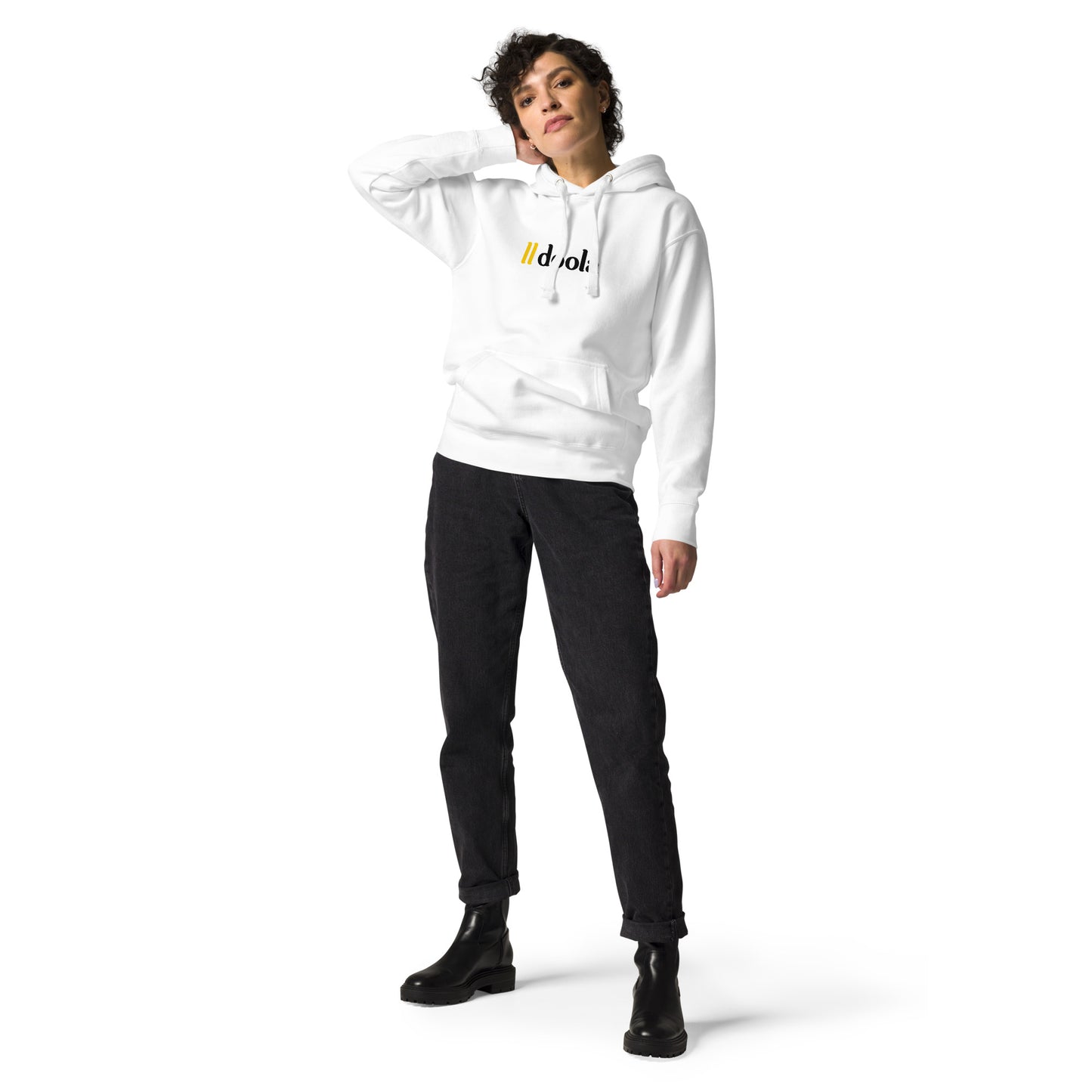 doola Premium Hoodie - White